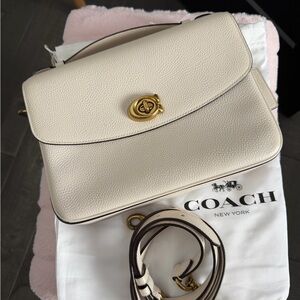 Coach Cassie Bag with Gold Accents